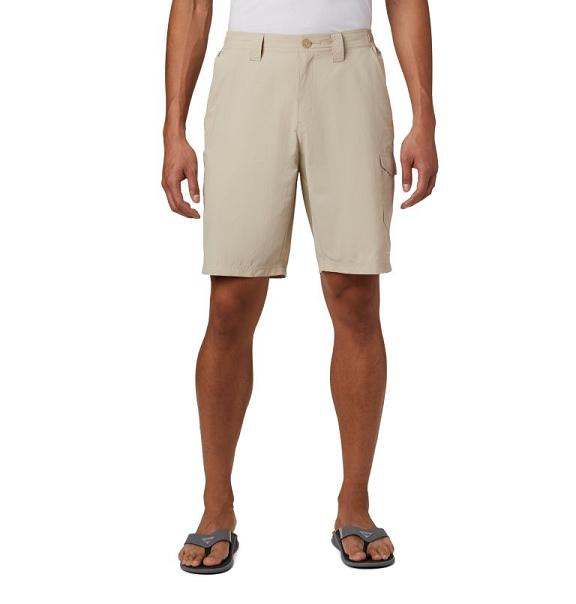 Columbia PFG Blood and Guts III Shorts Khaki For Men's NZ54207 New Zealand